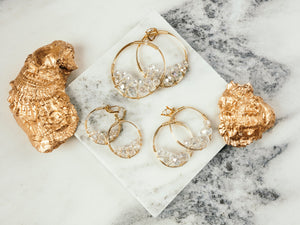 Angelfish Cluster Earring