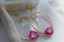 Slice Earring - Fuchsia