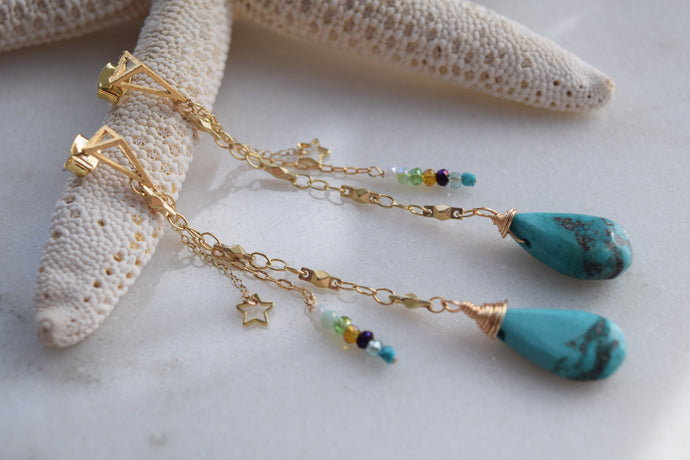 Stardust Stud Mermaid Earring