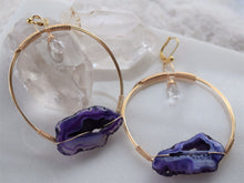 Slice Earring - Iris