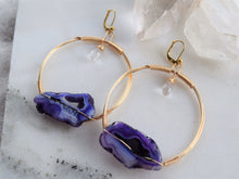 Slice Earring - Iris